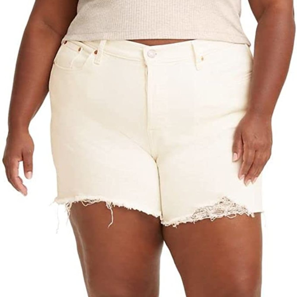 LEVI'S WOMEN'S 501 ORIGINAL SHORTS NEW WITH TAG SIZE 24W